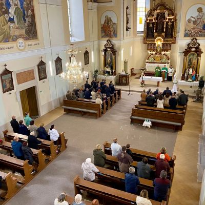 Sv. OMŠA A POĎAKOVANIE PÁNU BOHU ZA OCHRANU PRED POVODŇOU A ZA BOŽIE POŽEHNANIE PRE VŠETKÝCH, KTORÍ SA O TO PRIČINILI  Obrázok 67